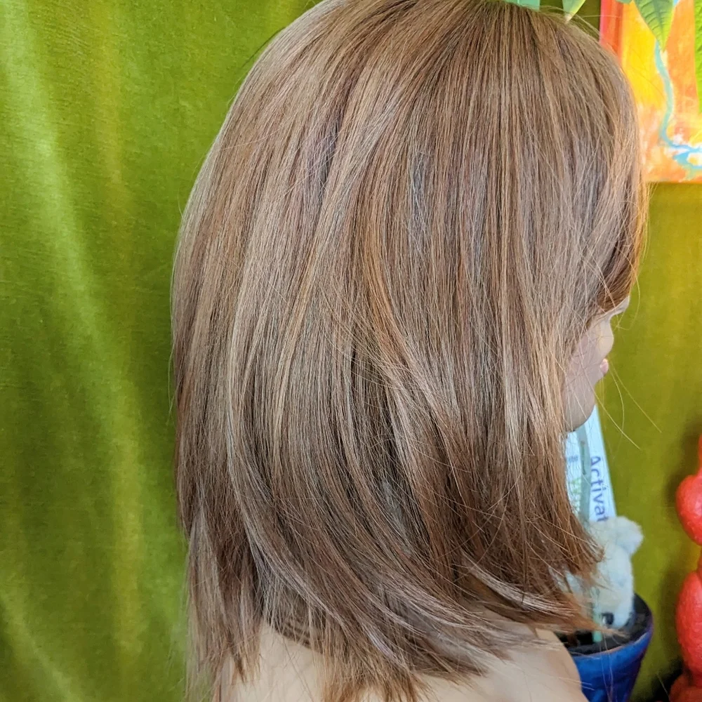 copper redhead ginger wig